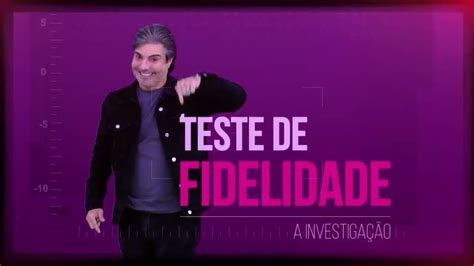 teste de feudelidade|Teste de Fidelidade: Evelyn e Pedro (18/10/23) .